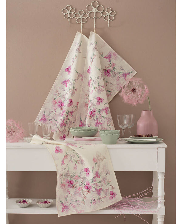 Iris tea towel <tc>Blumarine</tc>