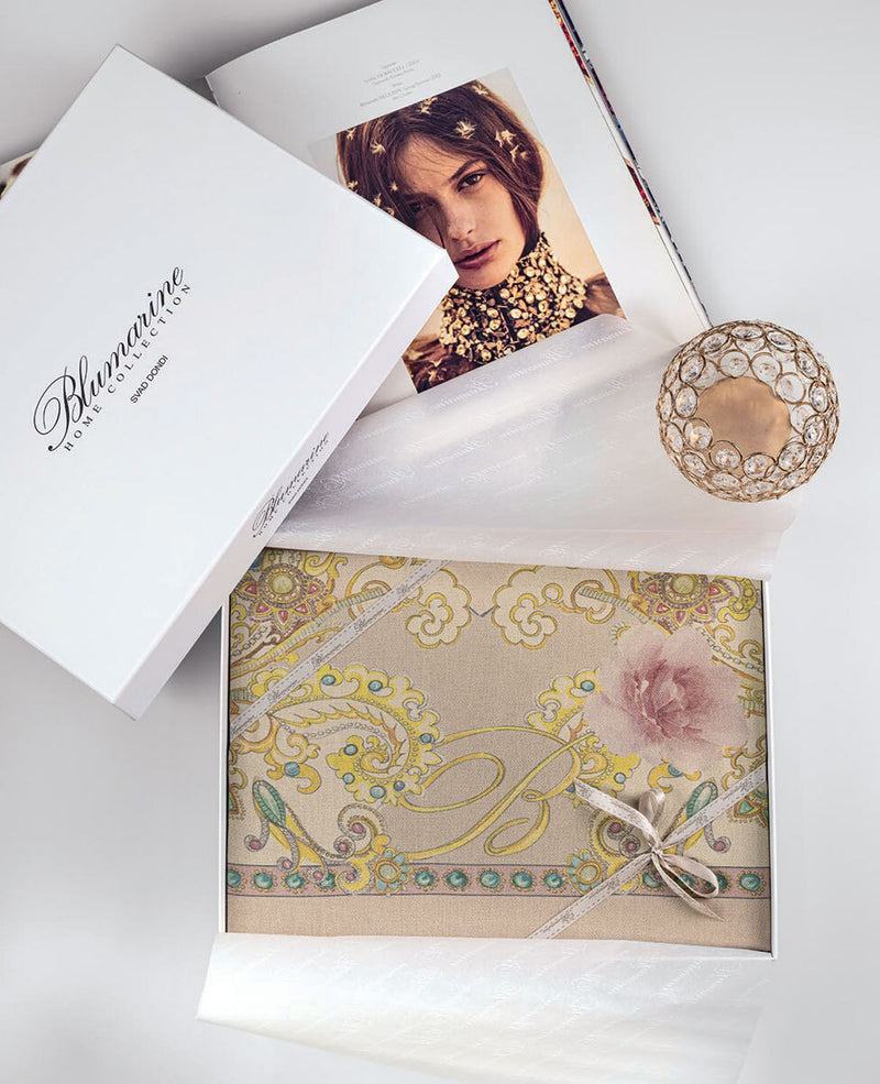 Plaid Jewels s blumarine třásně