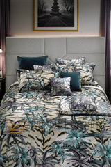 Kostkované květiny Tigresse Roberto Cavalli