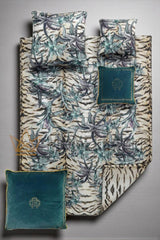 Kostkované květiny Tigresse Roberto Cavalli