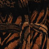 Халат с шалевым воротником African Zebra Roberto Cavalli 2013757