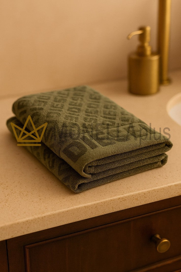 Para ręczników z logo 3D Diesel