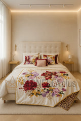 Kostkovaný Floris hedvábí Roberto Cavalli