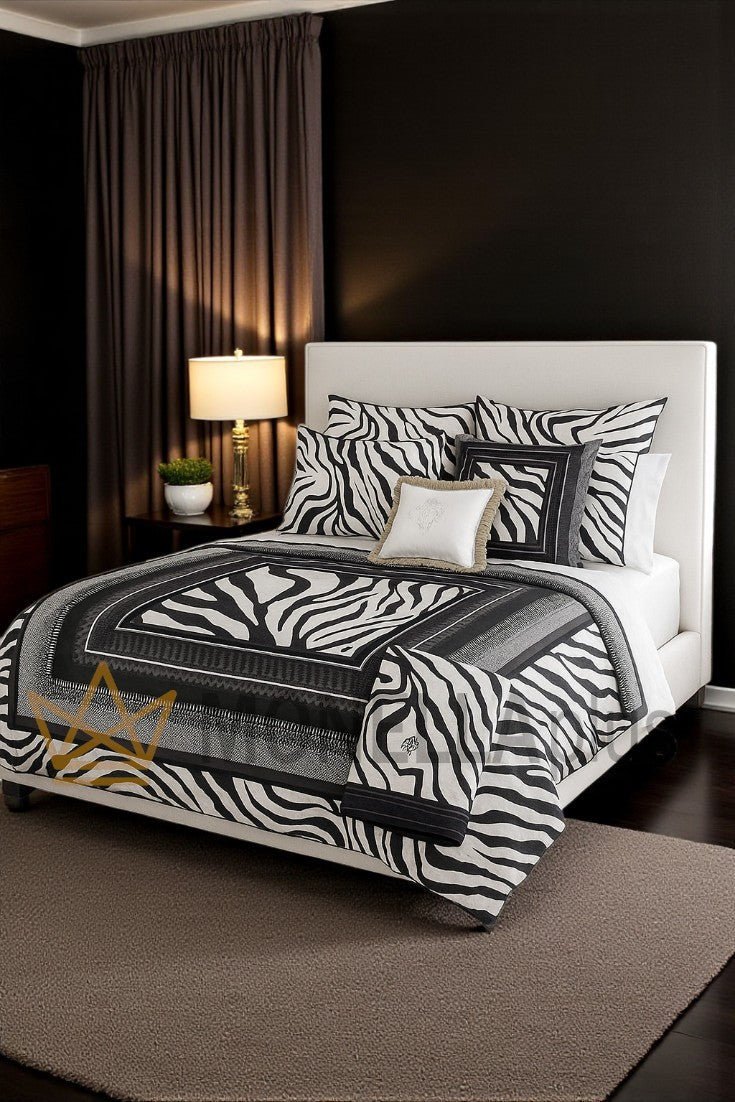 Frame Zebrage duvet cover set Roberto Cavalli 88341