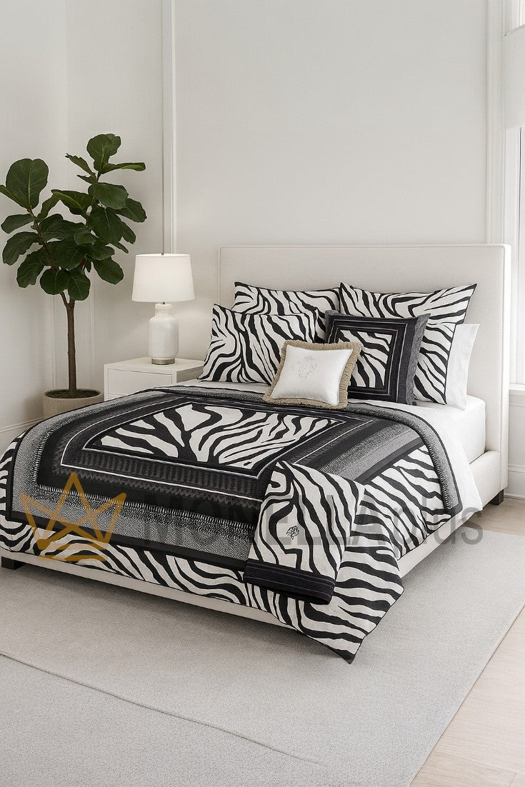 Frame Zebrage duvet cover set Roberto Cavalli 88341
