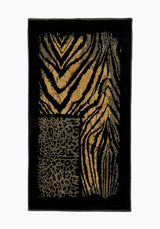 Africká zebra ručník pro hosty <tc>Roberto Cavalli</tc>