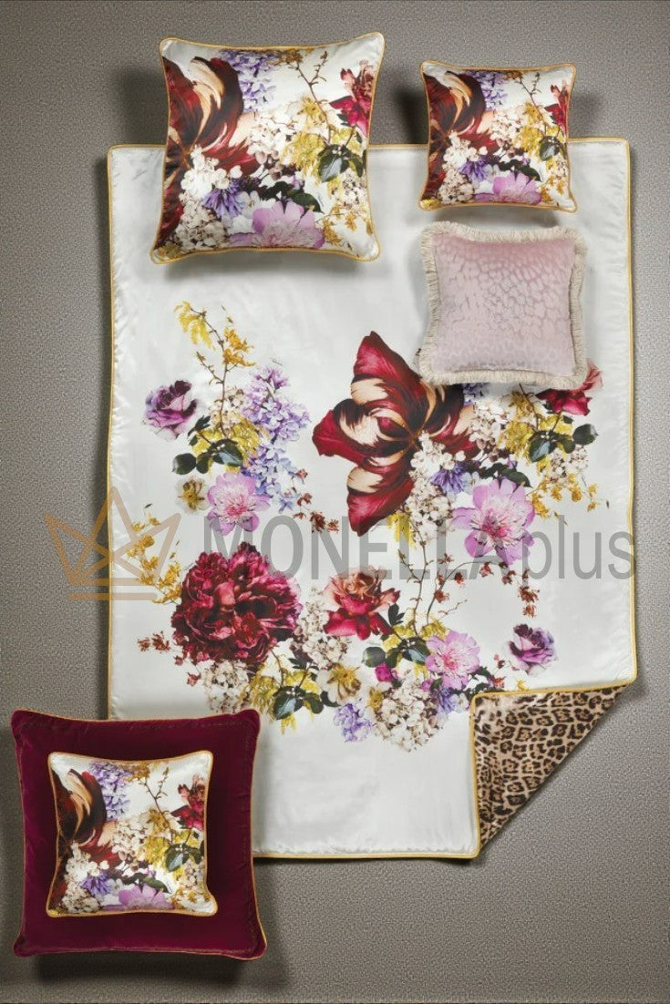 Kostkovaný Floris hedvábí Roberto Cavalli