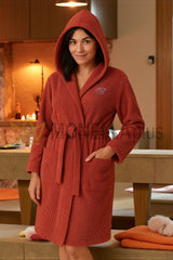 Μπουρνούζι με κουκούλα Ξύπνημα Blumarine