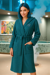 Μπουρνούζι με κουκούλα Ξύπνημα Blumarine