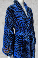 رداء حمام بياقة شال MIRROR ZEBRA Roberto Cavalli