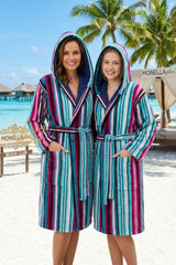 Accappatoio con Cappuccio Bora Bora Carrara