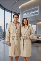 Accappatoio con Cappuccio Burano Carrara