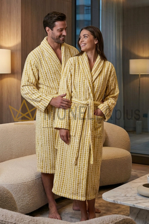 Accappatoio con Cappuccio Bijoux-oro Carrara