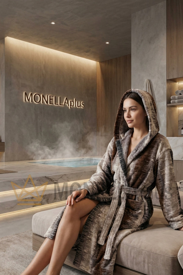 Accappatoio con Cappuccio Bridge Carrara