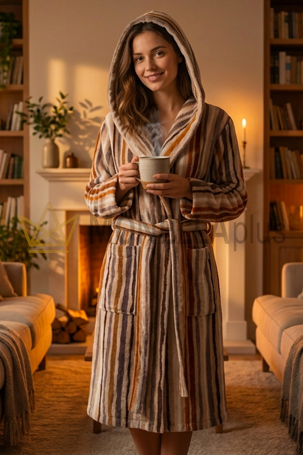 Accappatoio con Cappuccio Ciutadella Carrara