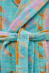 Bathrobe with Hood Glamour Carrara