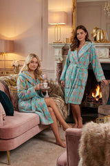 Bathrobe with Hood Glamour Carrara