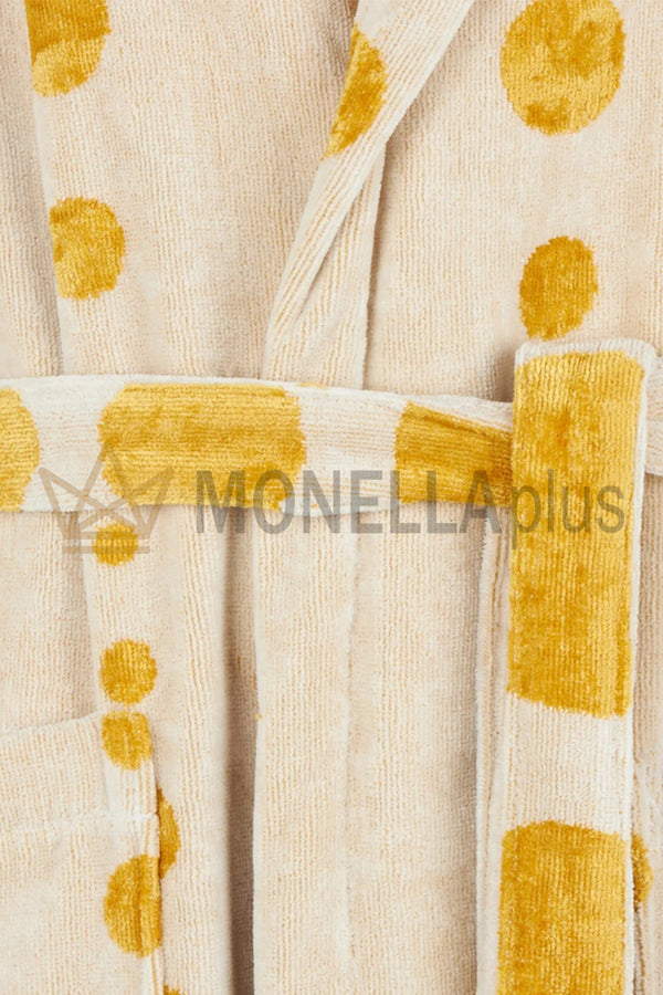 Accappatoio con Cappuccio Gold bubbles Carrara