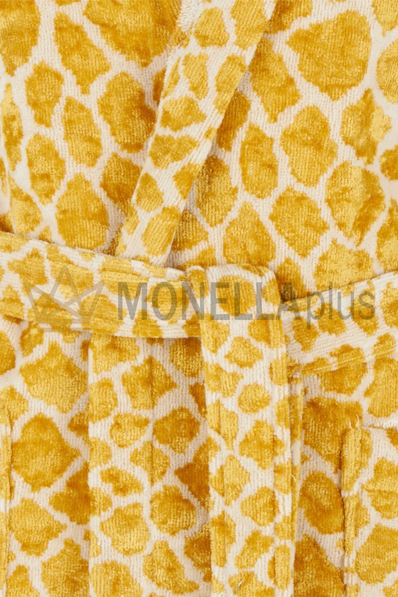 رداء حمام بغطاء رأس جولد تاي بان كارارا