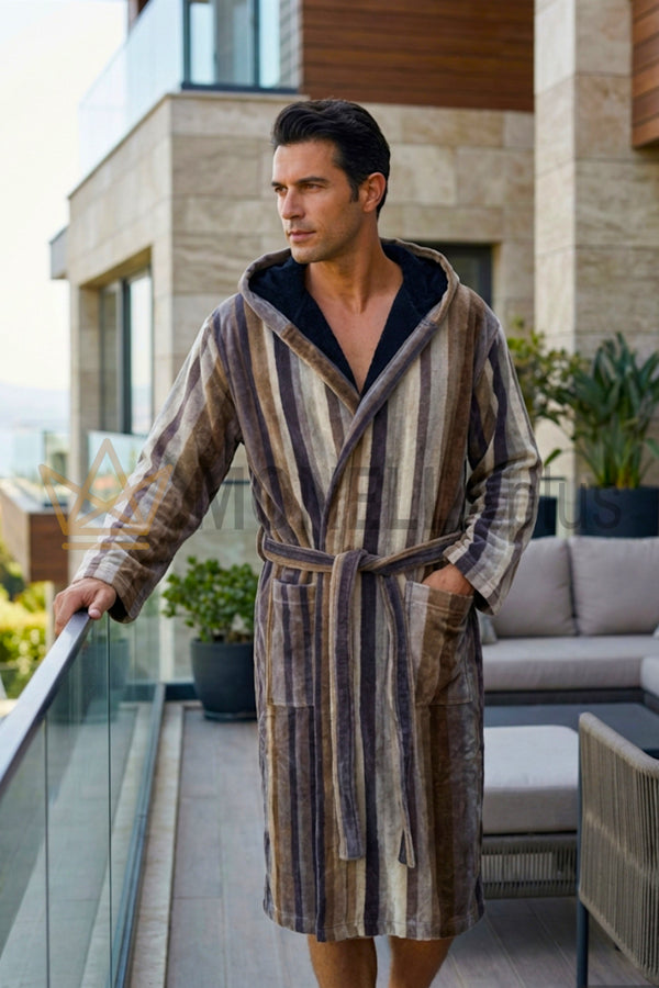 Accappatoio con Cappuccio John Carrara