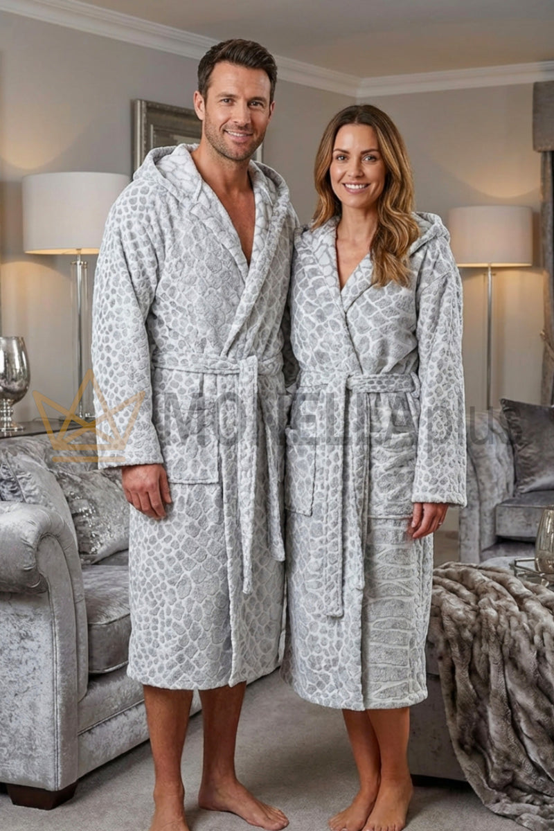 رداء حمام بغطاء رأس Malè Carrara