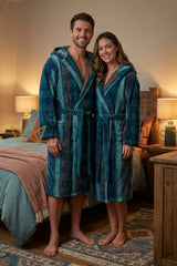 Μπουρνούζι με Κουκούλα Malè Carrara