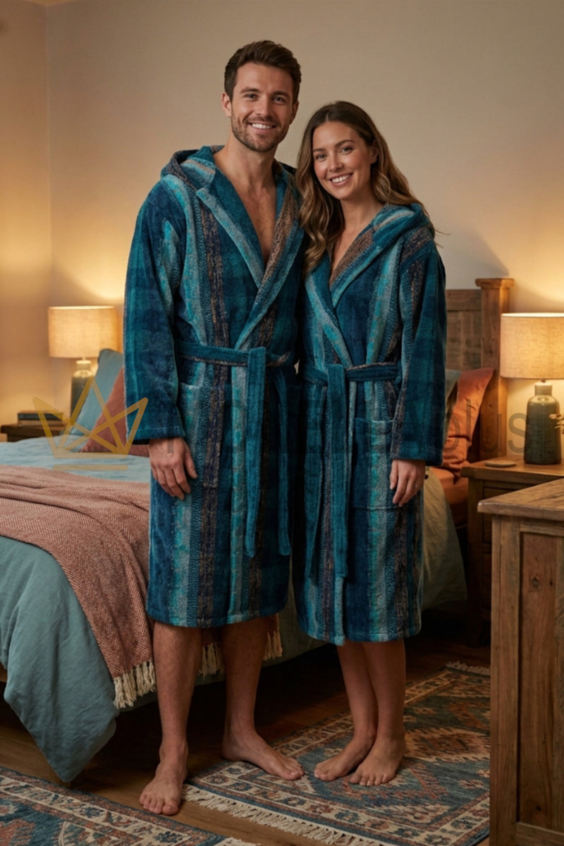 Μπουρνούζι με Κουκούλα Malè Carrara