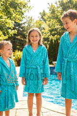 Bathrobe with Hood Malè Carrara