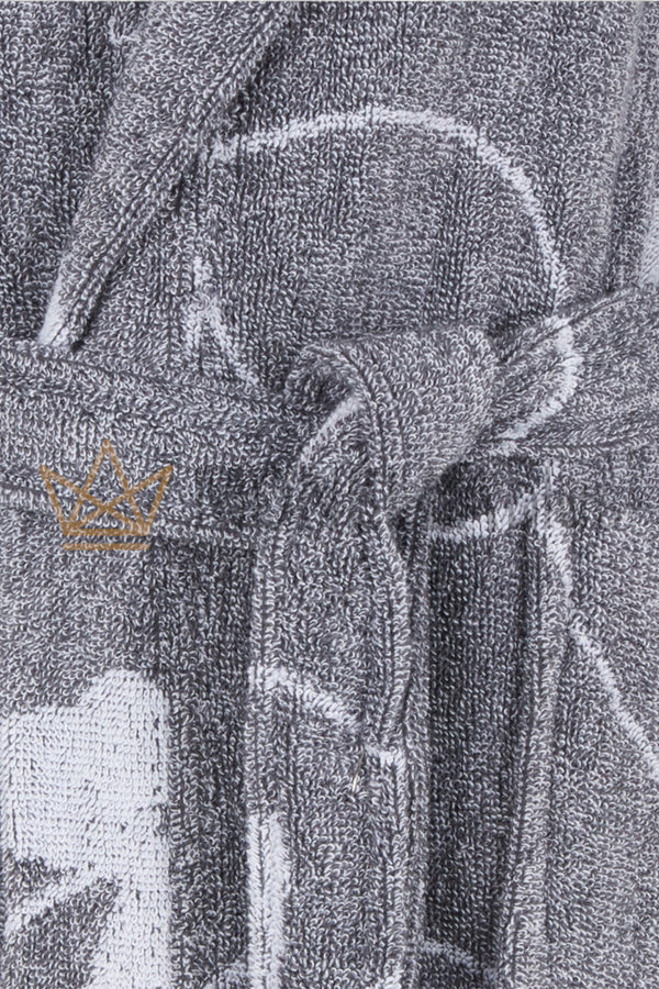 Accappatoio con Cappuccio Malè Carrara