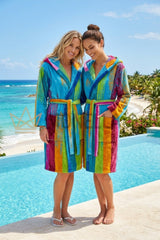 Accappatoio con Cappuccio Jamaica Carrara