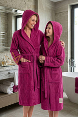 Accappatoio con Cappuccio Minorca Caleffi