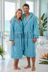 Accappatoio con Cappuccio Minorca Caleffi