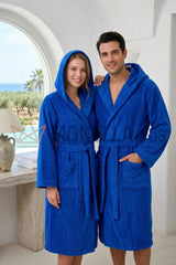 Accappatoio con Cappuccio Minorca Caleffi