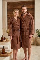 Accappatoio con Cappuccio Minorca Caleffi