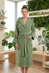 Accappatoio con Cappuccio Minorca Caleffi