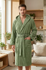 Accappatoio con Cappuccio Minorca Caleffi