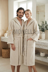 Accappatoio con Cappuccio New Fyber Carrara