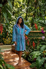 Accappatoio con Cappuccio Pyton Carrara