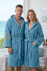 Accappatoio con Cappuccio Soft Caleffi