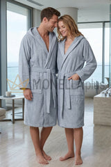 Accappatoio con Cappuccio Soft Caleffi