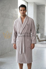 Accappatoio con collo scialle Ribbon Trussardi