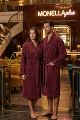 Accappatoio con collo scialle Sheraton Carrara