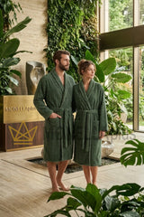 Accappatoio con collo scialle Sheraton Carrara