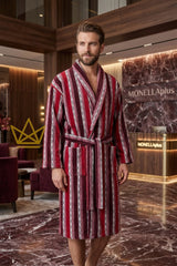 Accappatoio con collo scialle Street Carrara