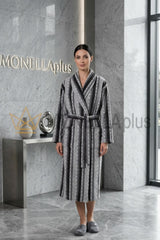 Accappatoio con collo scialle Street Carrara