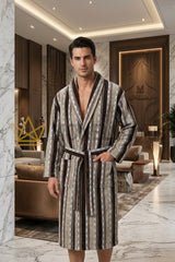 Accappatoio con collo scialle Street Carrara