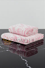 Towel Set 2 Pieces Script Philipp Plein