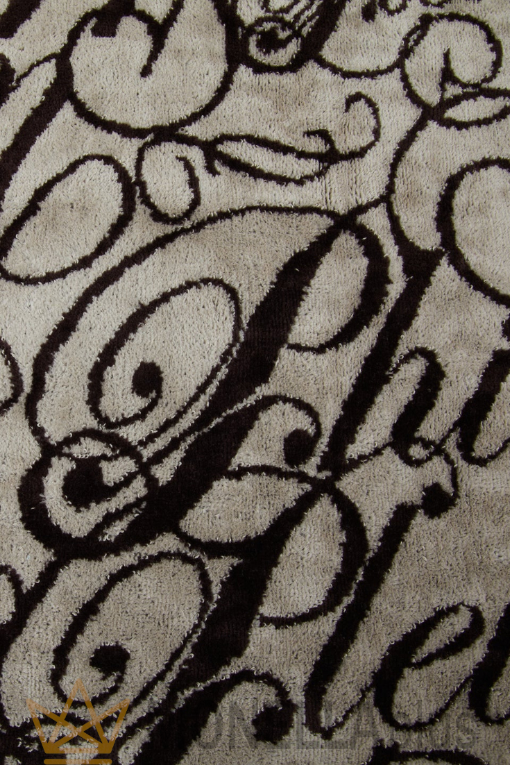 Towel Set 2 Pieces Script Philipp Plein