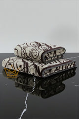 Towel Set 2 Pieces Script Philipp Plein