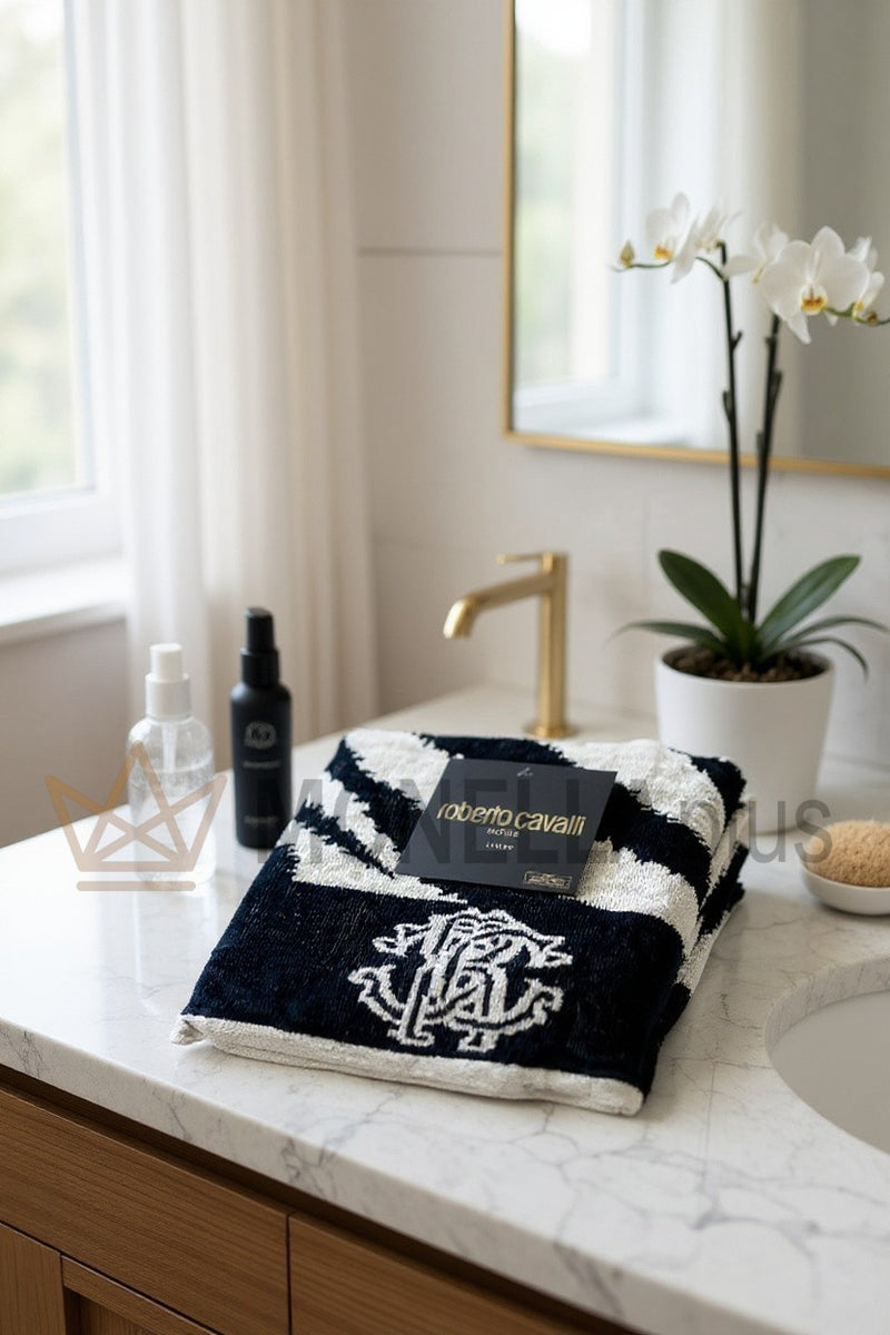 ZEBRA RC towels SET 1+1 Roberto Cavalli – MonellaPlus